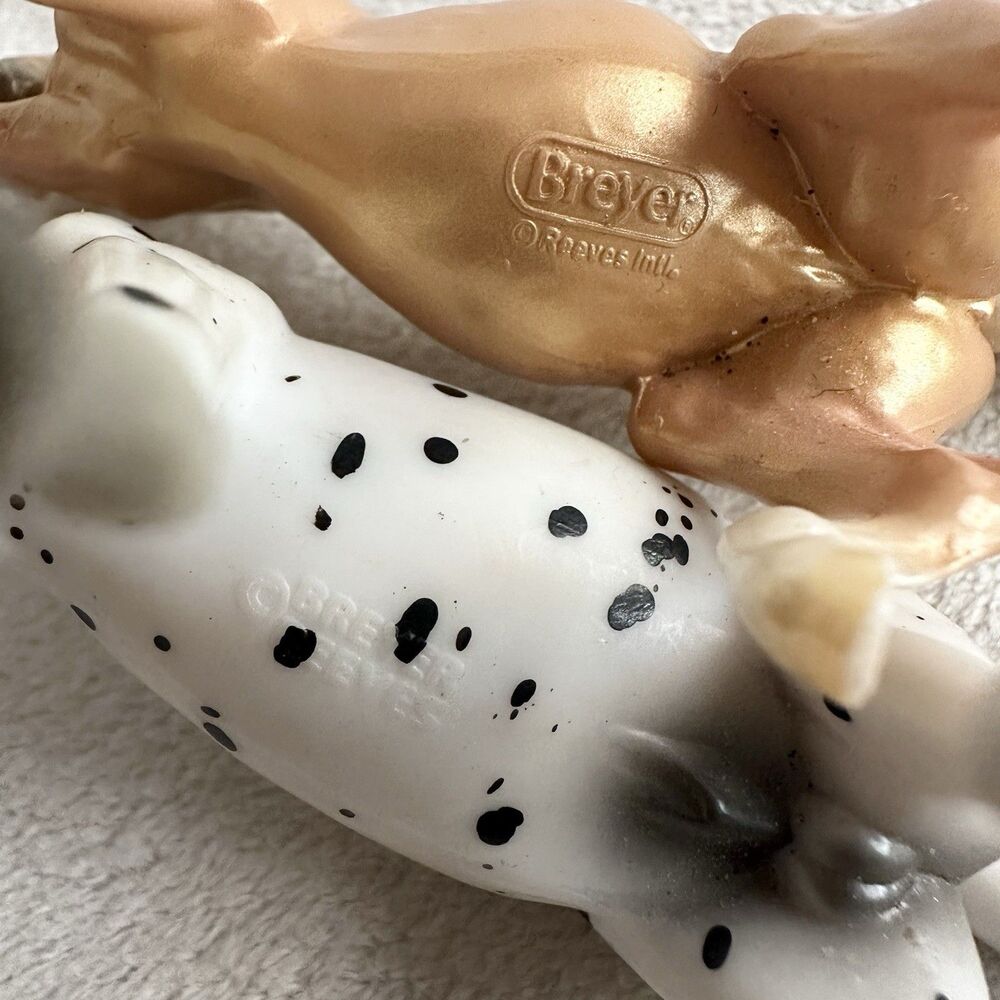 Breyer Stablemates Lot Of 3 Horses Leopard Appaloosa Gold Unicorn Figures - Picture 6 of 7